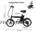 Unisex Folding Electric Bicycle/E-Bike/Scooter  Anti-shock 250W 36V Ebike with 12 Mile Range with LED Display(US Stock) - B077GLRWNG